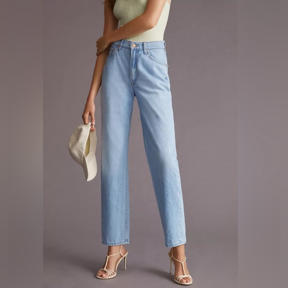 Mother SNACKS Double Stack Ankle
Jean Just A Nibble Light Wash Size 28